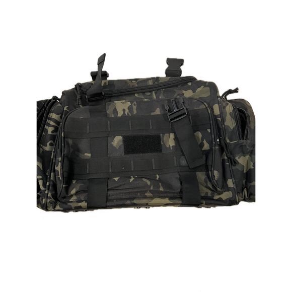 Highland Tactical Canvas Camo Duffel 20"x12"x12" - Picture 2 of 7